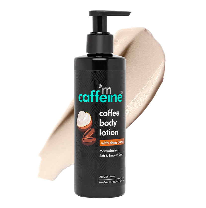 Coffee Body Lotion with Shea Butter for Non-Greasy Moisturization & Soft  Skin - 250ml