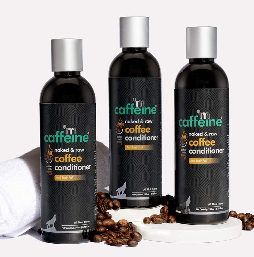 Coffee Hair Conditioner with Pro-Vitamin B5 and Argan Oil - 250ml