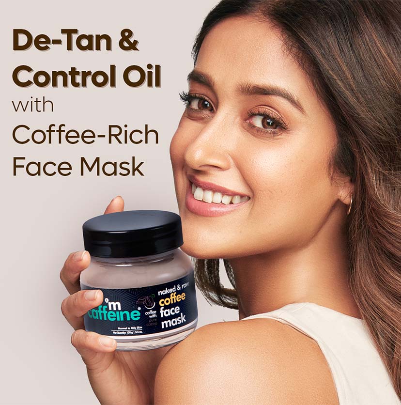 Coffee Face Mask for Tan Removal | Controls Excess Oil - 100 gm