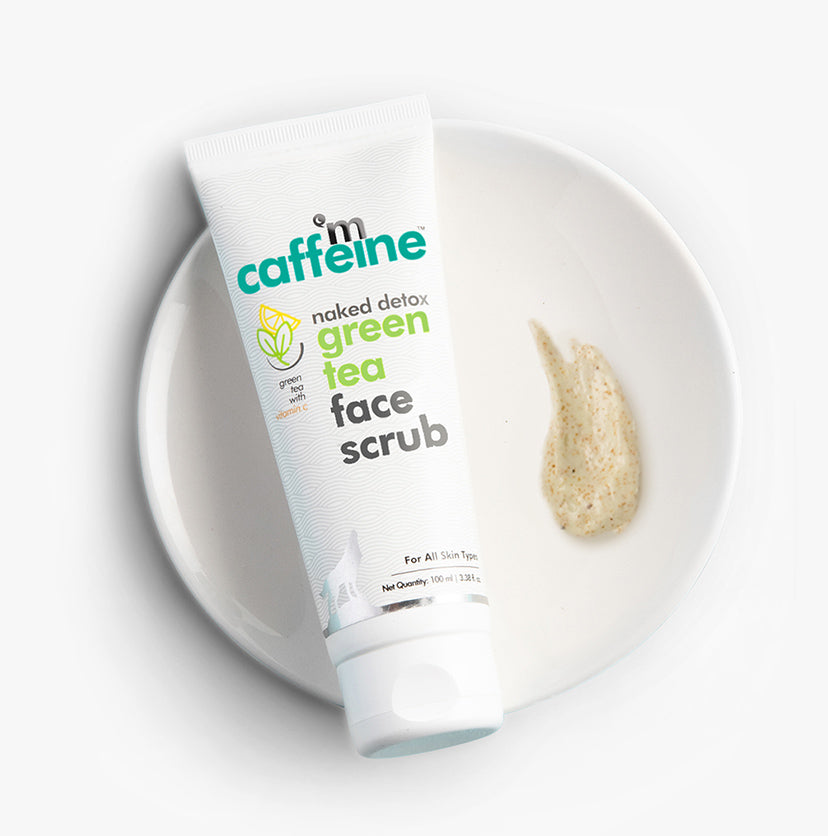 Green Tea Face Scrub with Vitamin C