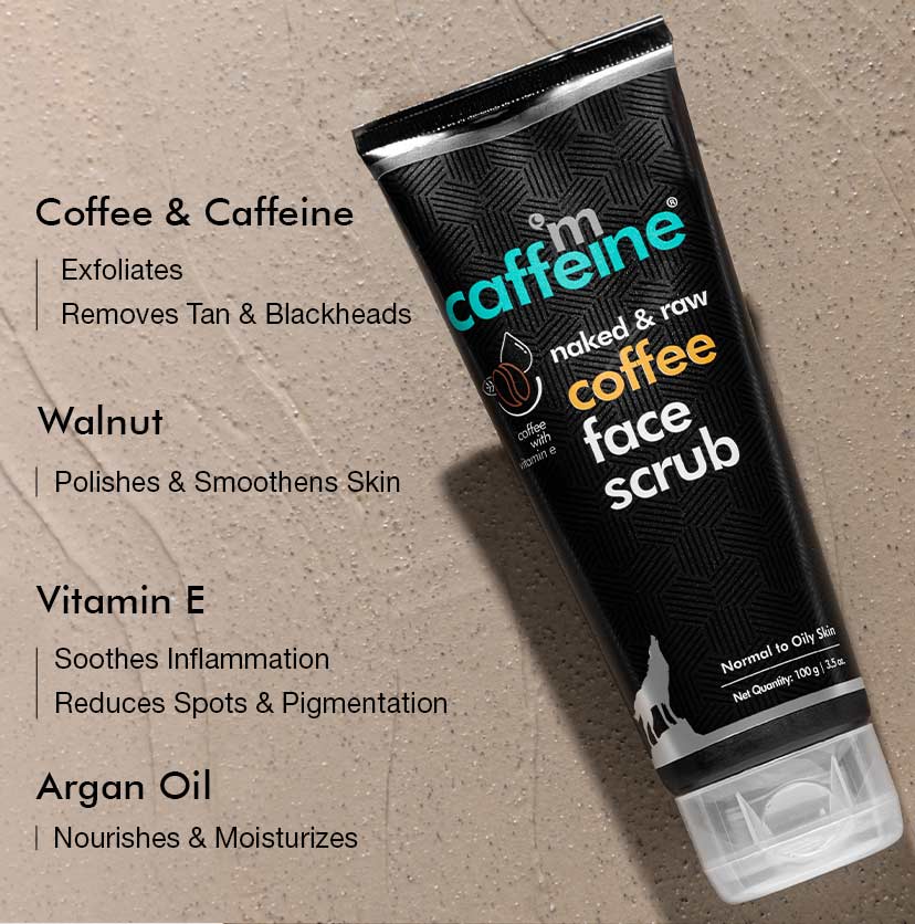 Coffee Face Scrub For Glowing Skin