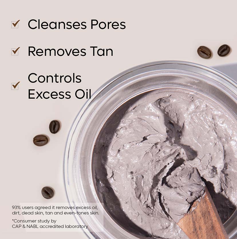 Coffee Face Mask for Tan Removal | Controls Excess Oil - 100 gm