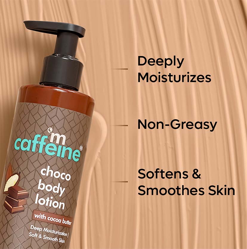 Choco Body Lotion with Cocoa Butter for Deep Moisturization & Soft-Smooth Skin - 250ml