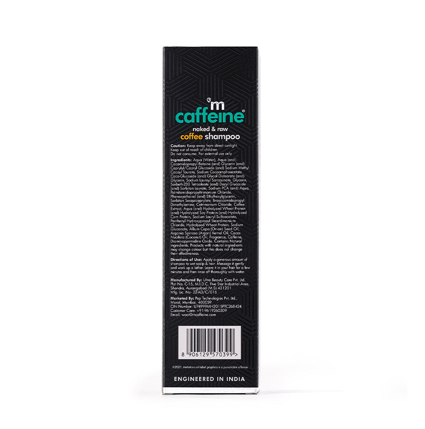 Coffee Shampoo - 250 ml | Sulphate & Silicone Free