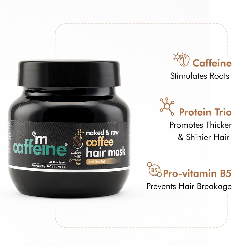 Coffee Hair Mask with Pro Vitamin B5 - 200g