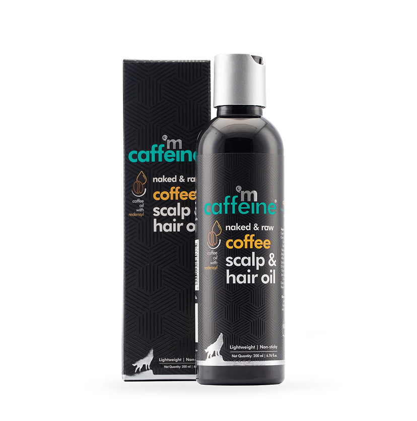 Coffee Scalp & Hair Oil - 200 ml | Lightweight & Non-Sticky