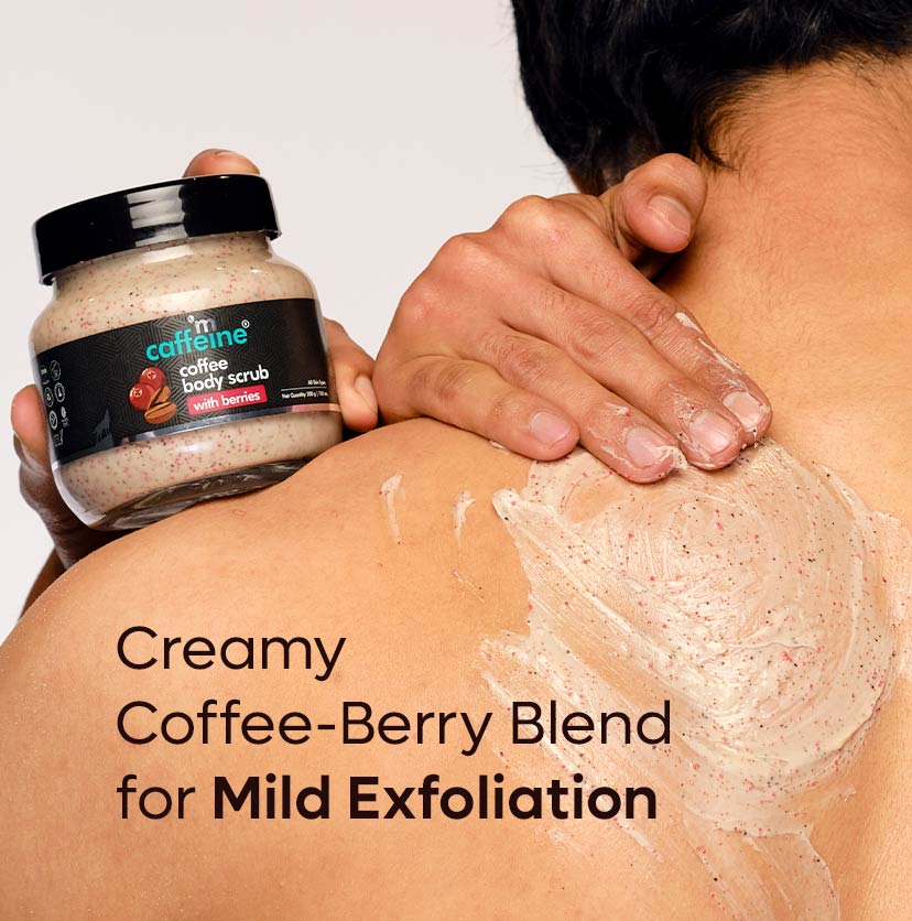 Body Exfoliation Routine with Berries