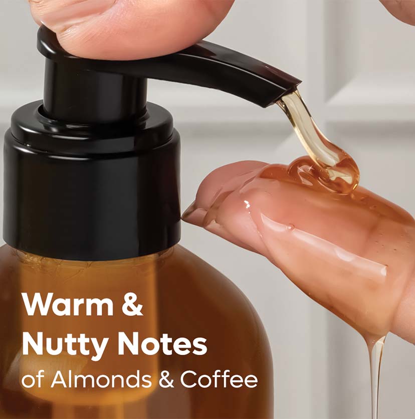 Coffee Body Wash with Almonds for Energizing & De-Tan -200ml