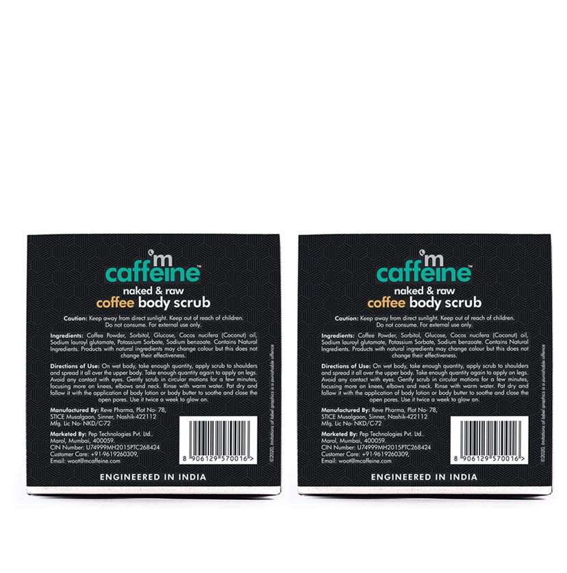 Coffee Body Scrub - Set of 2