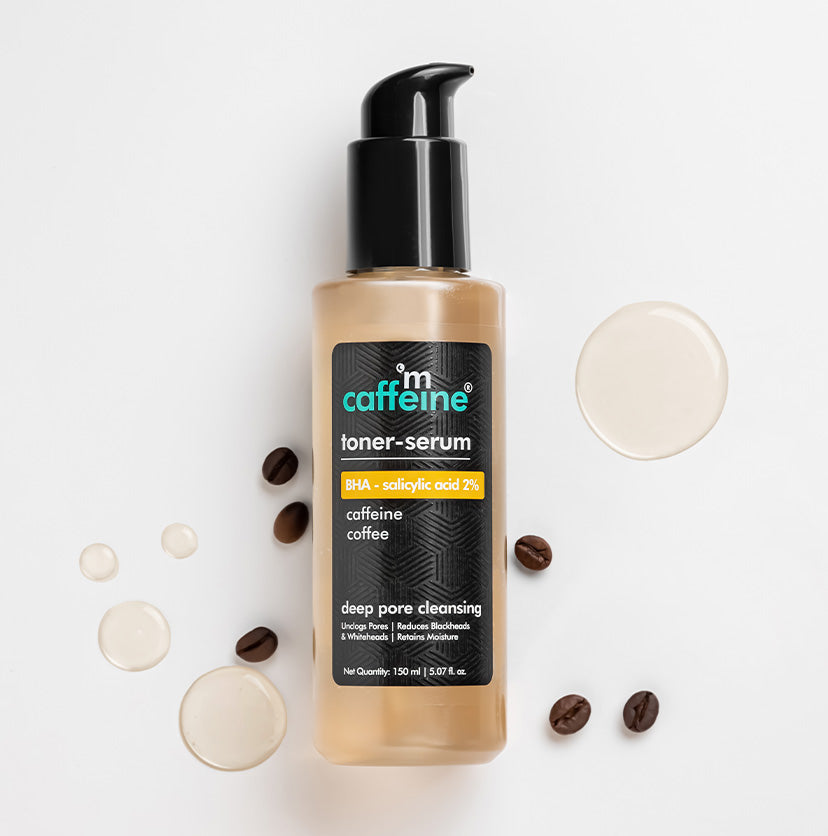 BHA-2% Salicylic Acid 2in1 Toner-Serum with Coffee Unclogs Pores & Reduces Blackheads