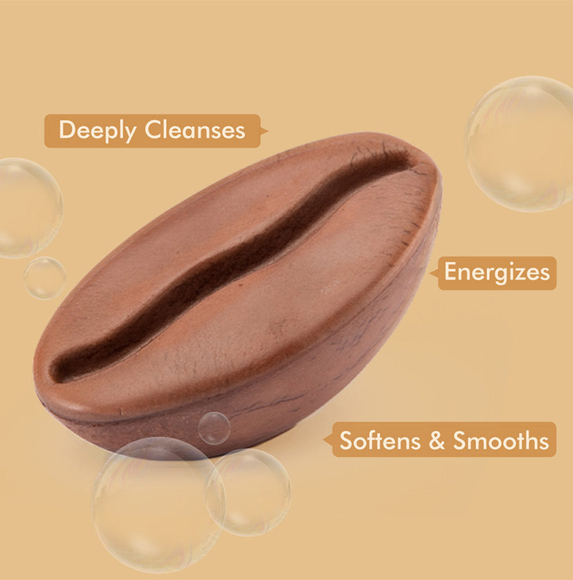 Deep Cleansing Coffee Bathing Soap - Pack of 3