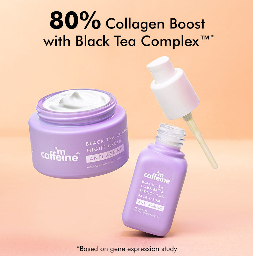 Anti-Ageing Routine - Powered by 0.3% Retinol & Black Tea Complex™ | Boosts Collagen by 80%