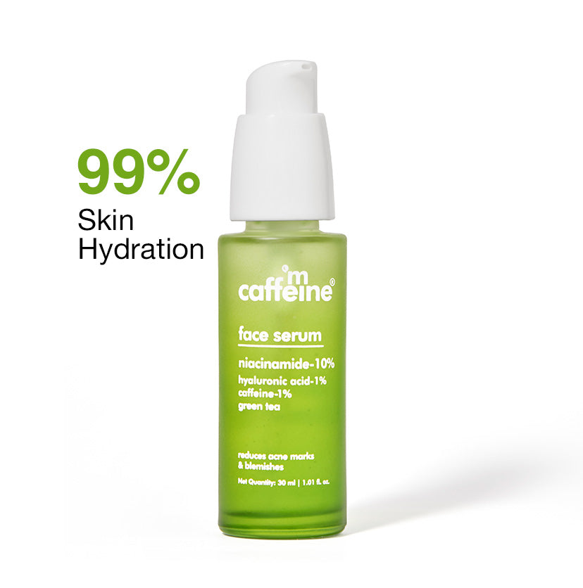 Green Tea & 10% Niacinamide Face Serum for Blemish Free Skin