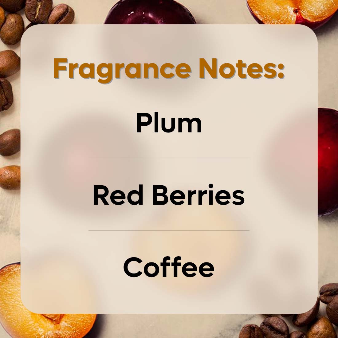 Plum Passion Energizing Coffee Body Mist | Long Lasting fragrance of tropical plum - 100 ml