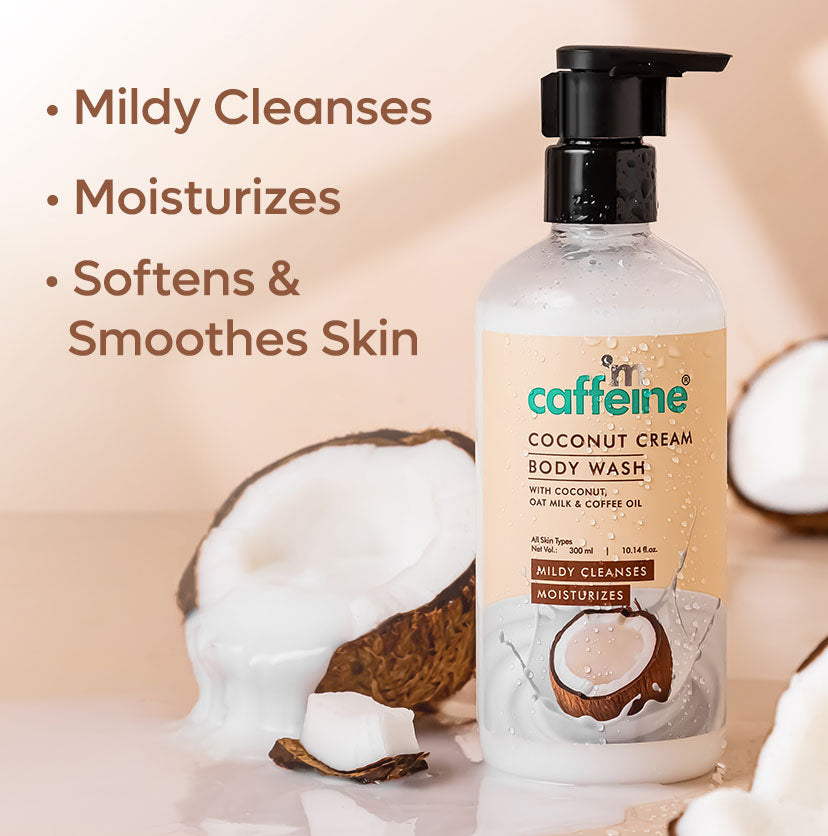 Coconut Cream Body Wash | Calming Coconut Aroma  - 300 ml