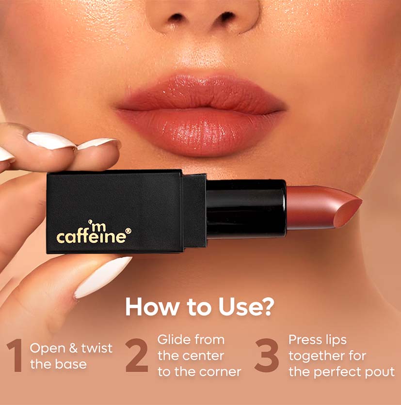 Cocoa Kiss Creamy Matte Nude Lipstick with Cocoa Butter - Caramel Marvel