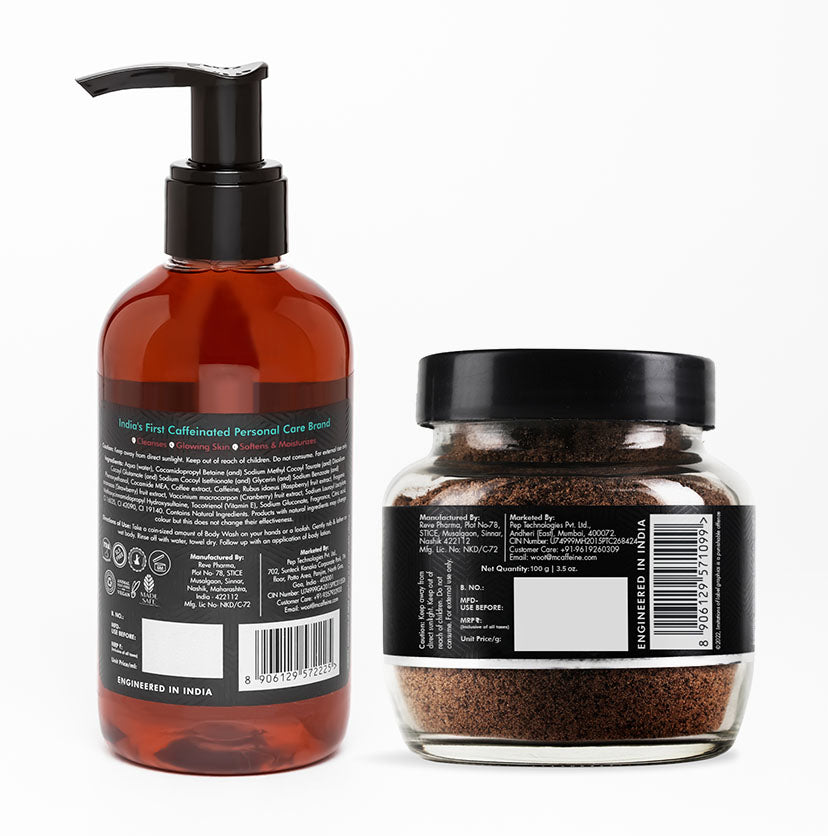 De-Tan & Cleanse Coffee-Berry Duo