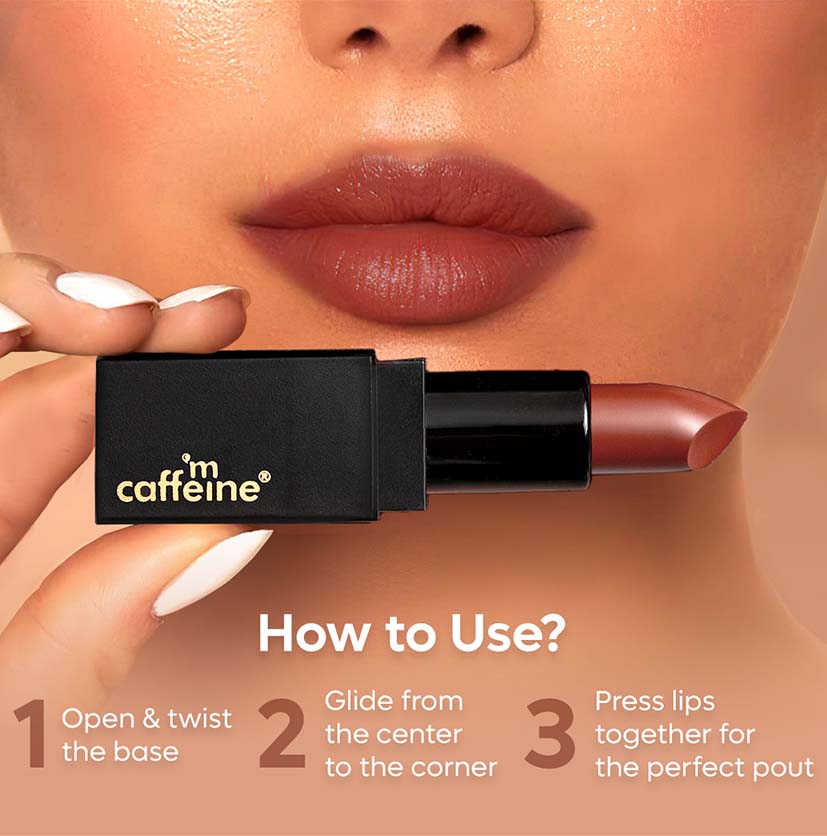 Cocoa Kiss Creamy Matte Nude Lipstick with Cocoa Butter - Choco Melt