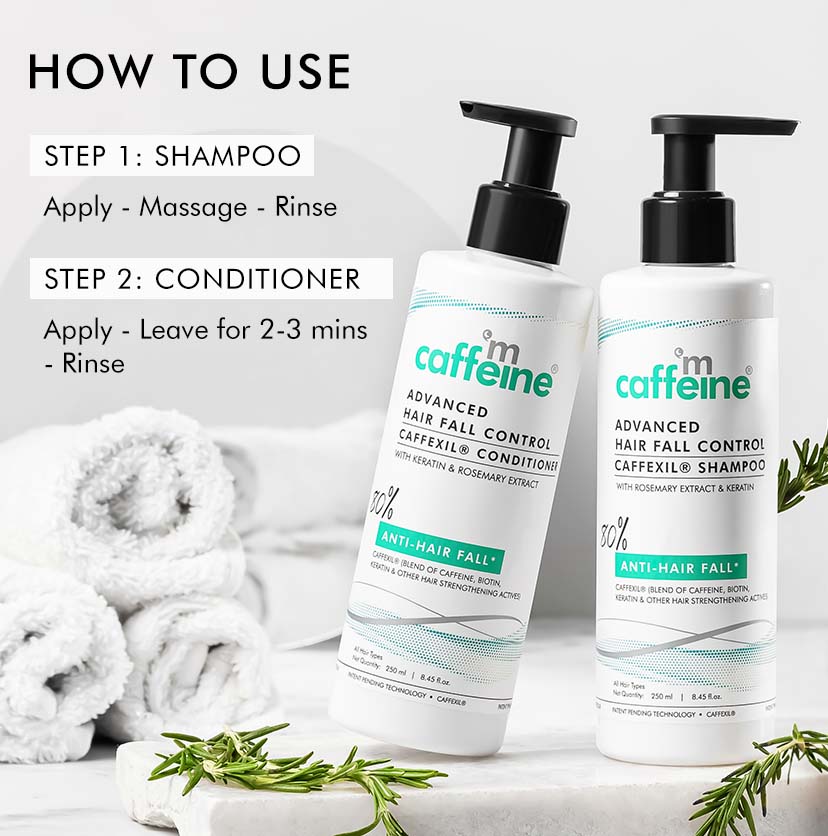 Caffexil® Advanced Hair Fall Control Shampoo & Conditioner