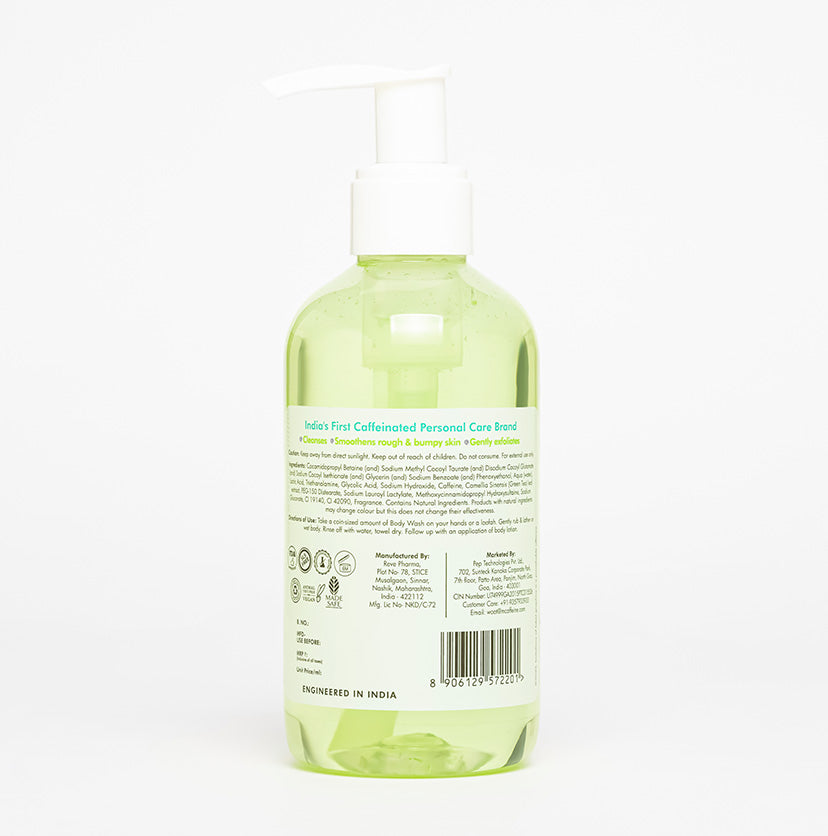 Green Tea & 10% AHA Body Wash - 200ml - Pack of 2