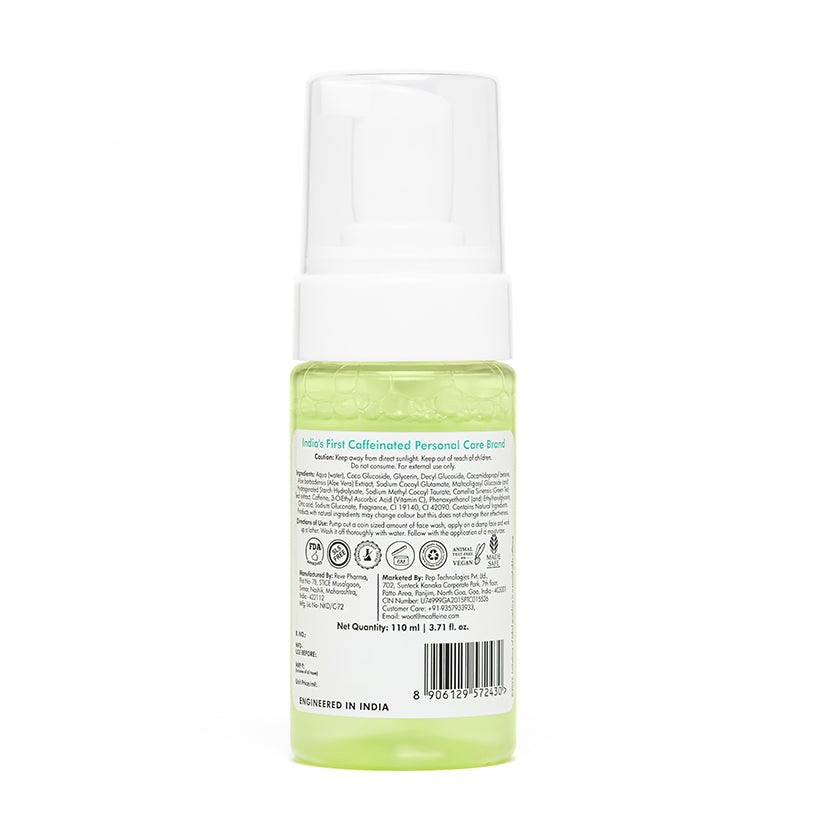 vitamin c foaming face wash for skin brightening