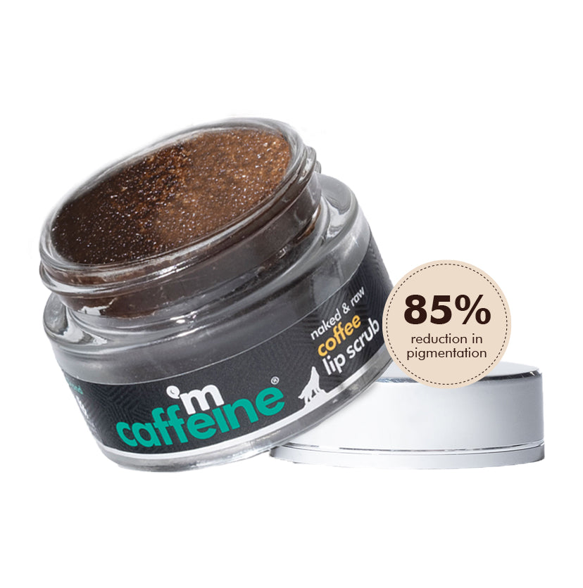 Coffee Lip Scrub for Chapped Lips | Reduces Tan & Pigmentation - 12g