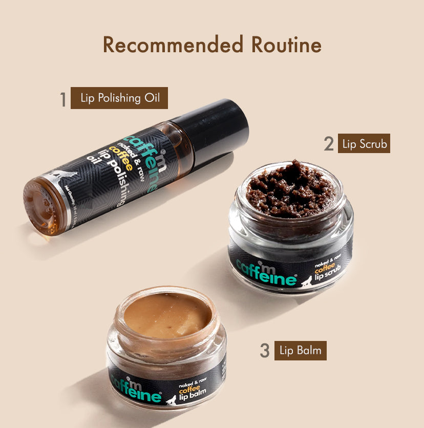 Coffee Lip Scrub for Chapped Lips | Reduces Tan & Pigmentation - 12g