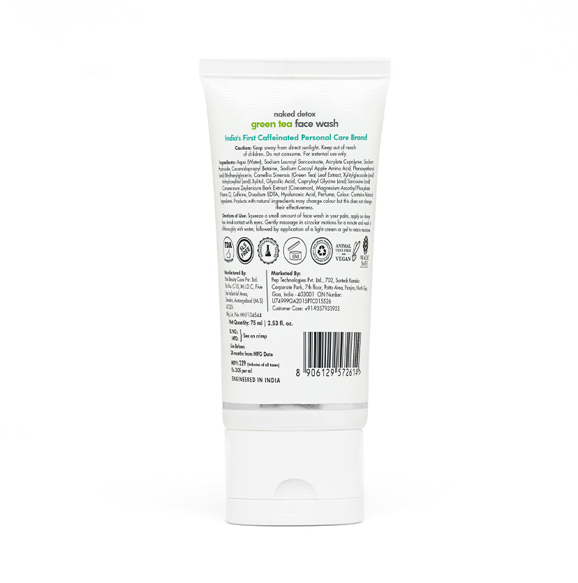 Green Tea Face Wash -75ml