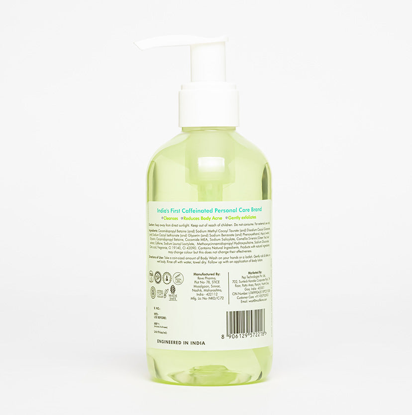 Green Tea & 1% Salicylic Acid Body Wash - 200ml - Pack of 2