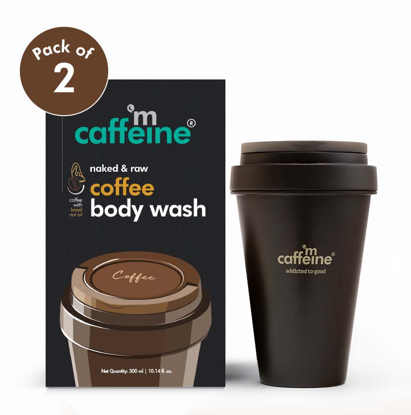 Coffee Body Wash with Vitamin E - Pack of 2